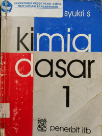 Image of Kimia Dasar 1