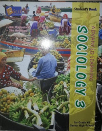 Image of Advanced Learning Sociology 3 for Grade XII Senior High School Student's Book