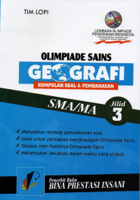 Image of Kumpulan Soal dan Pembahasan Olimpiade Sains Geografi SMA/MA Jilid 3