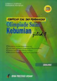 Image of Kumpulan Soal dan Pembahasan Olimpiade Sain Kebumian jilid 1