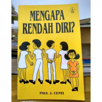 Image of Mengapa Rendah Diri?